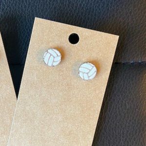NEW Volleyball stud earrings